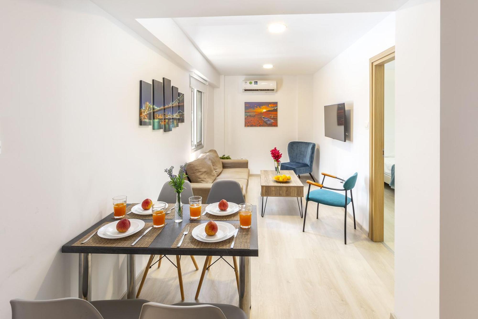 C-Premium Apts 100M From Beach And City Centre Lárnaca Exterior foto